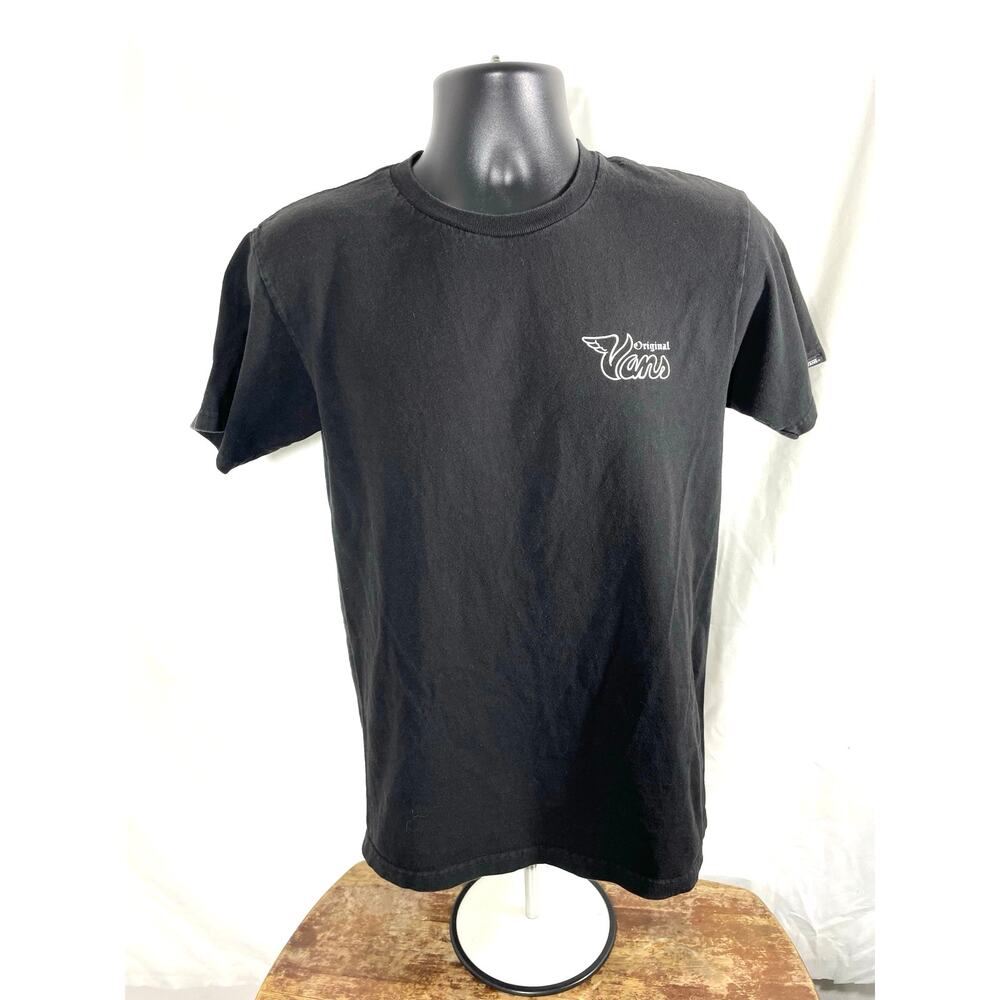Vans Skull Off The Wall Graphic T Shirt Black Small